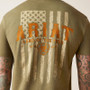 Western Vertical Flag Short Sleeve Tee by Ariat