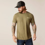 Western Vertical Flag Short Sleeve Tee by Ariat