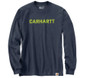Loose Fit Heavyweight Long Sleeve Logo Graphic Tee by Carhartt