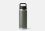 Rambler 26oz Water Bottle with Chug Cap in Camp Green