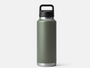 Rambler 46oz Water Bottle with Chug Cap in Camp Green by YETI
