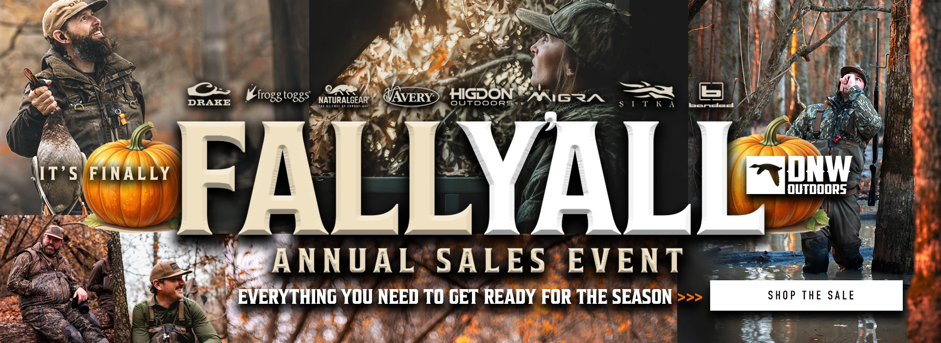 It's finally fall sale at DNW Outdoors