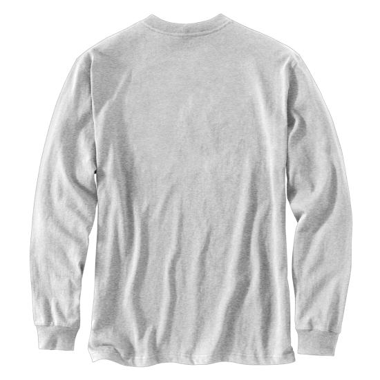 relaxed fit midweight long sleeve camo flag graphic t shirt