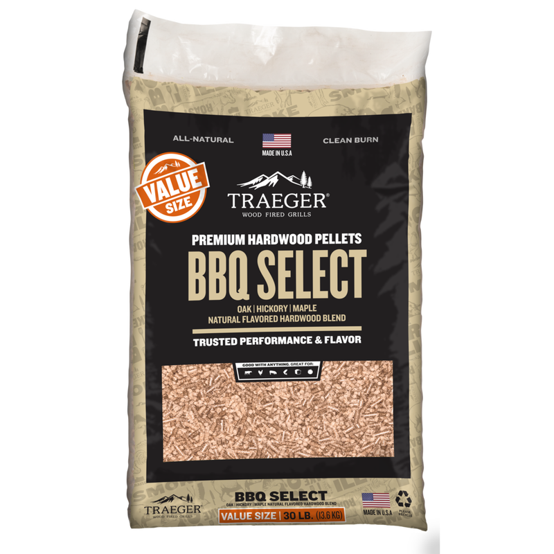 BBQ Select Pellets 30lb Bag by Traeger