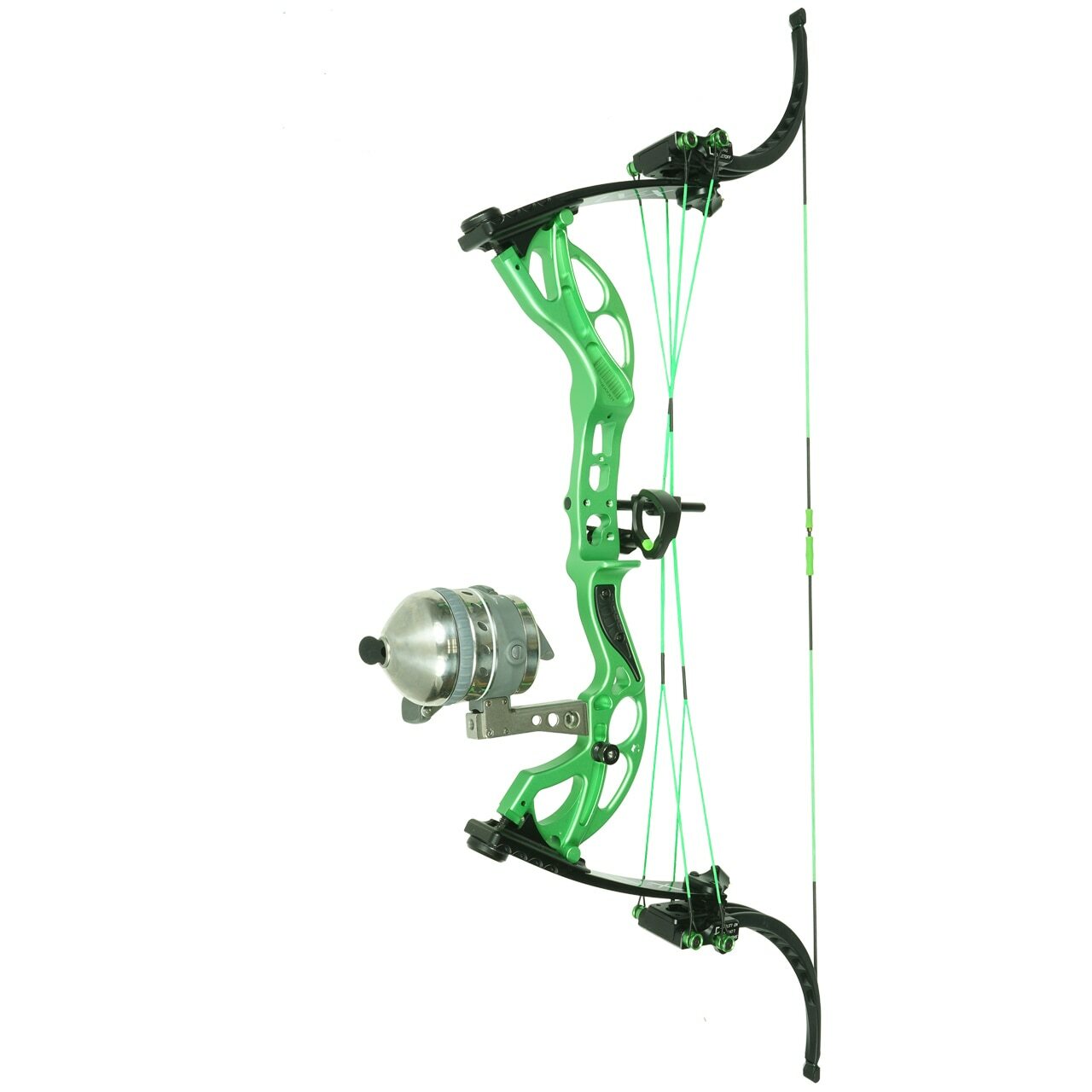 MegaMouth® 2.0 Bowfishing Reel with Hex Through-Tube Rod and Lever-Lock Pic  Mount