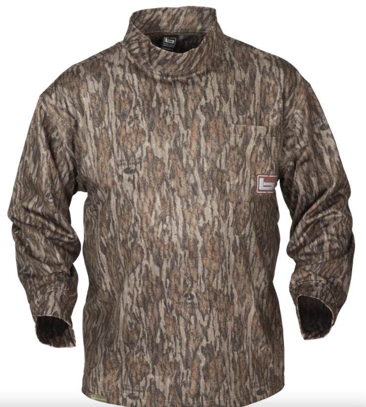 TEC Fleece Mock Neck Shirt by Banded