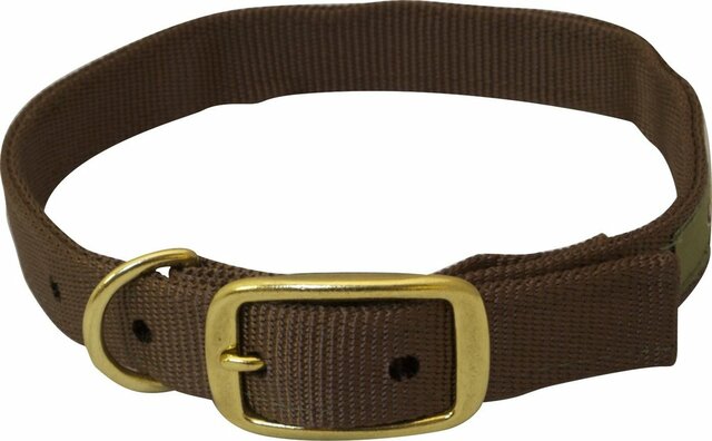 Standard Dog Brown Collar by Drake