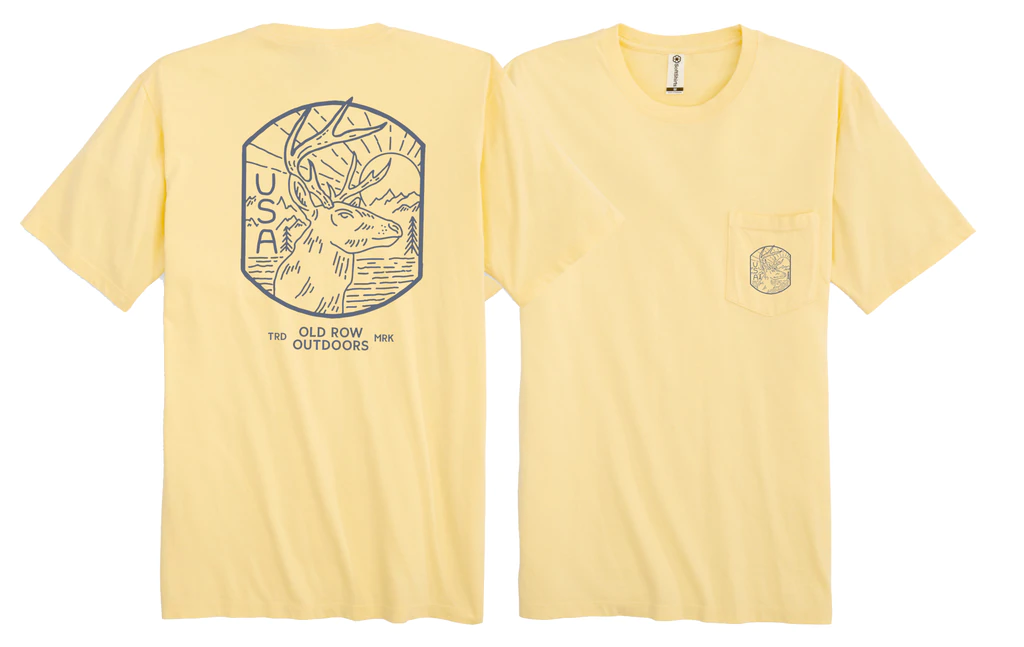Old Row Deer Hunt Pocket Tee