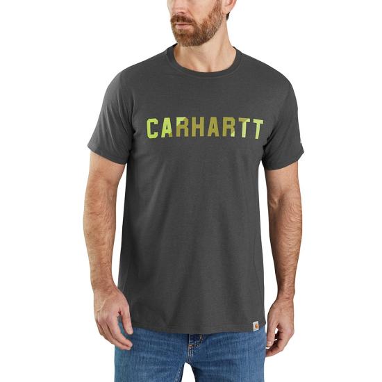 Carhartt Logo Force Relaxed Fit Midweight S/S Tee