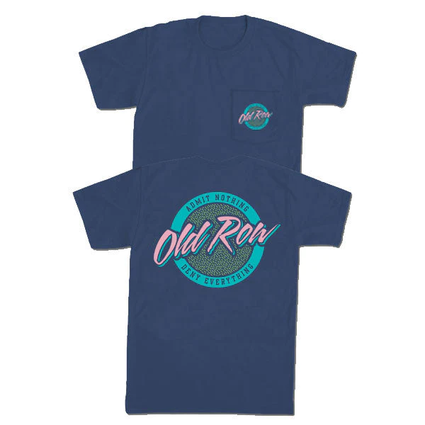 Circle Logo Short Sleeve Pocket Tee by Old Row