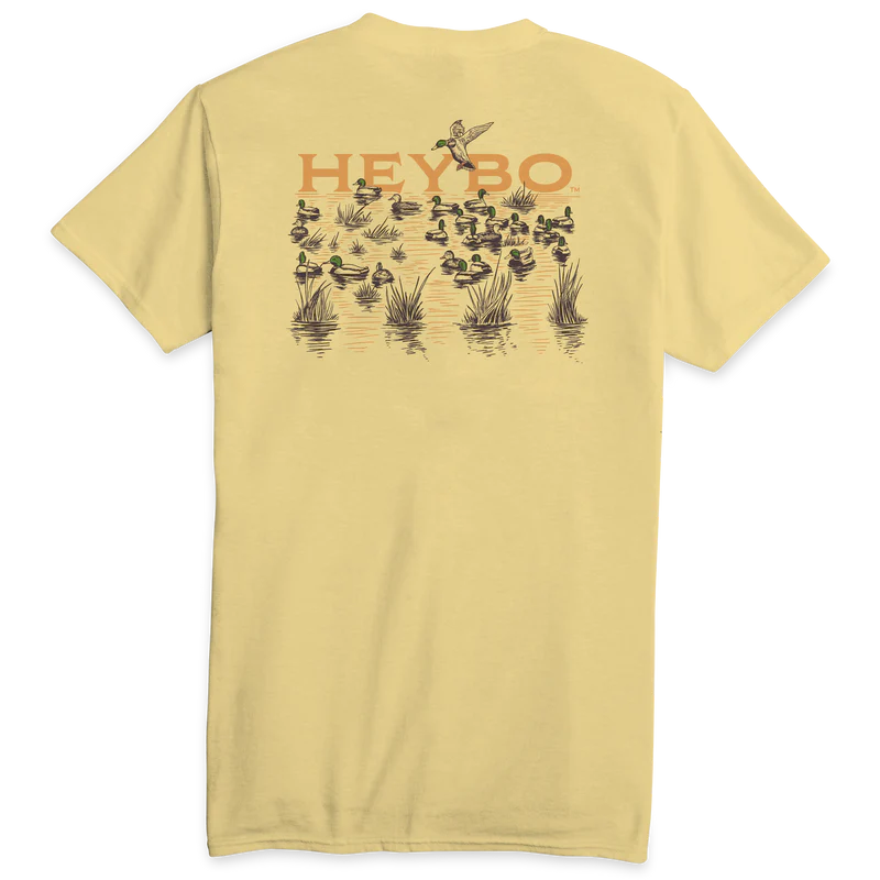 Flying In Short Sleeve Tee by Heybo