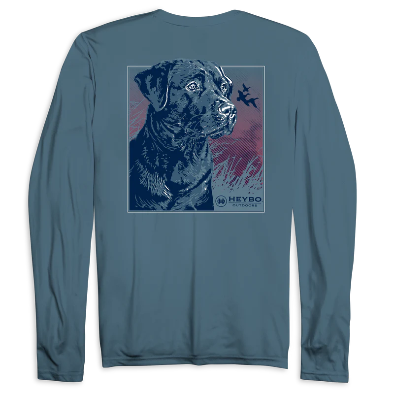 Lab In Marsh Long Sleeve Tee by Heybo