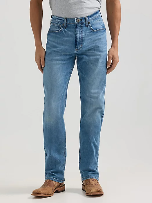 Western Mens 20X number 44 Slim Straight Leg Jean in Monarch by Wrangler