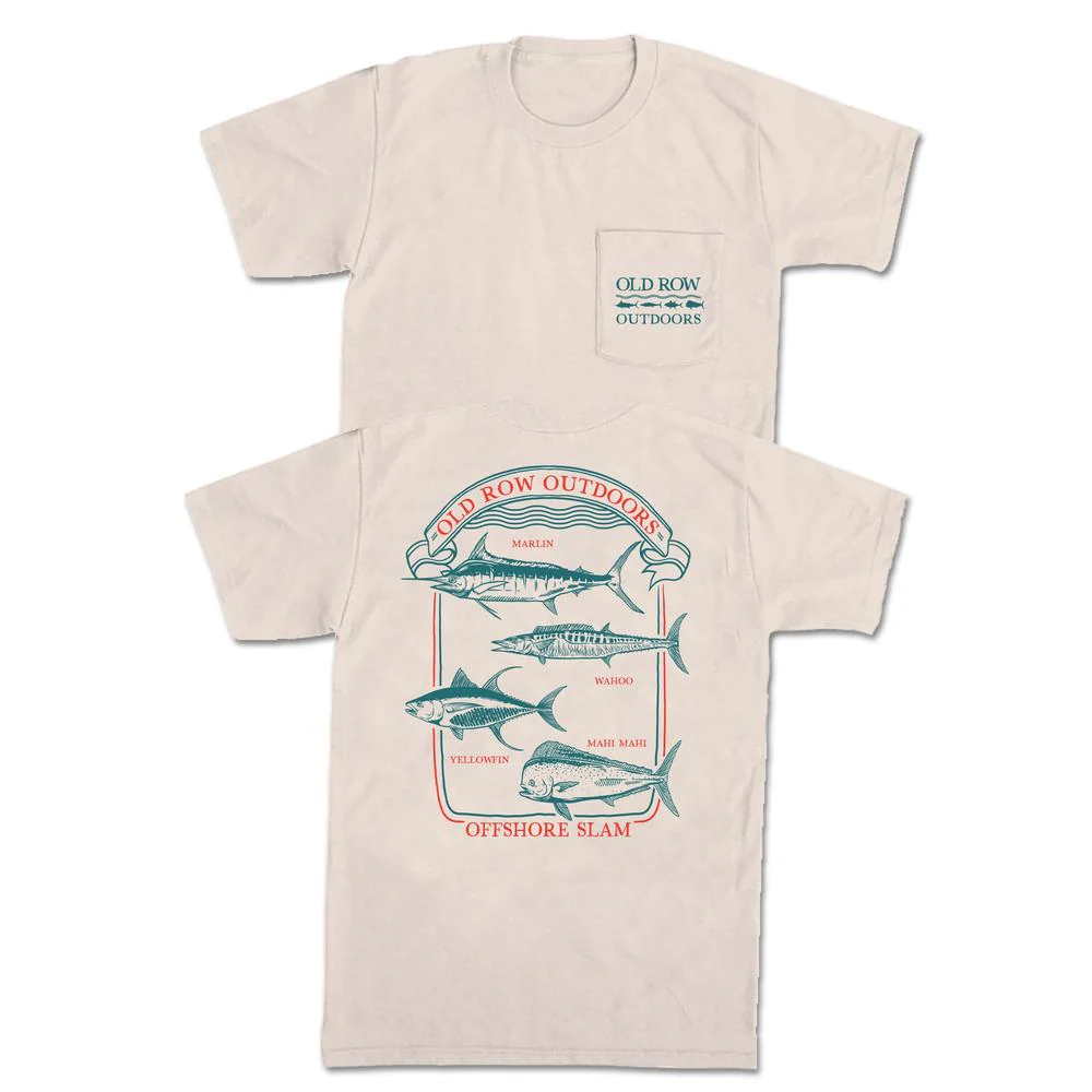 Offshore Slam Pocket Tee by Old Row