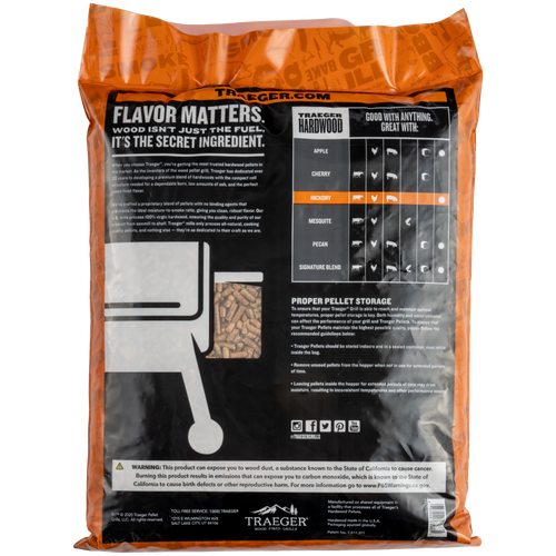 Hickory Premium Hardwood Pellets by Traeger