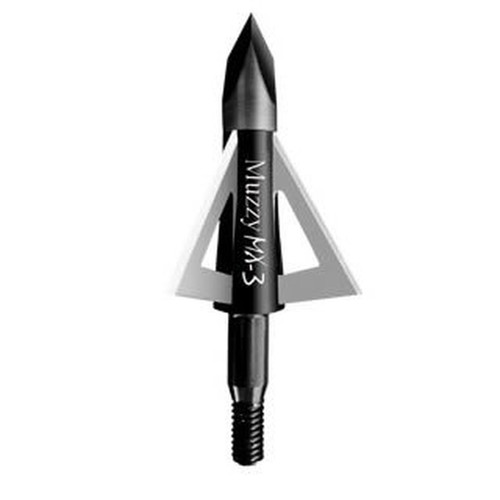 100gr Crossbow 3 Blade Broadheads by Muzzy