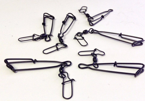 H&H Jerk Rig Drops 2/Black Snaps