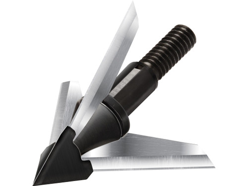 100gr Exodus Crossbow Swept Blade Broadheads by Quality Archery Designs