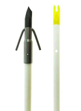 Classic White Fish Arrow with Gar Point