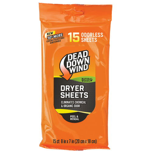 Dryer Sheets - Natural Woods - 15 Count