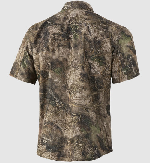 Stretch-Lite Short Sleeve Shirt by Nomad in mossy oak migrate