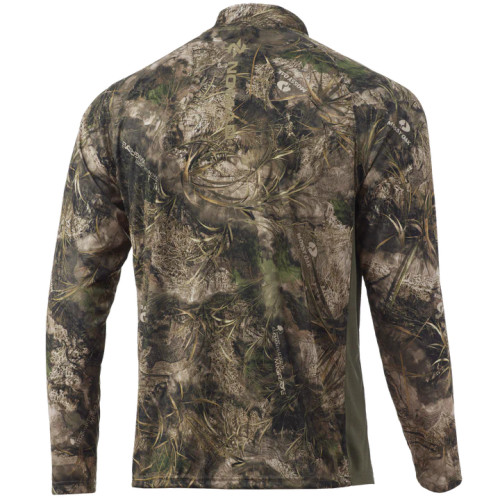 Pursuit L/S 1/4 Zip Migrate - Back
