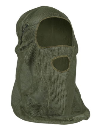 OD Green Mesh Face Mask