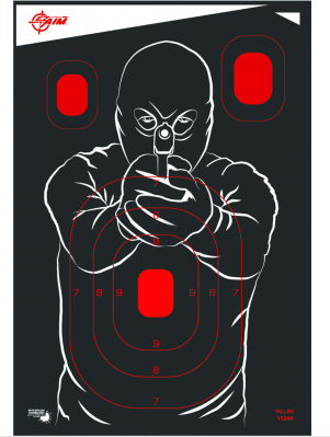 EZ Aim 12x18 Splash Bad Guy