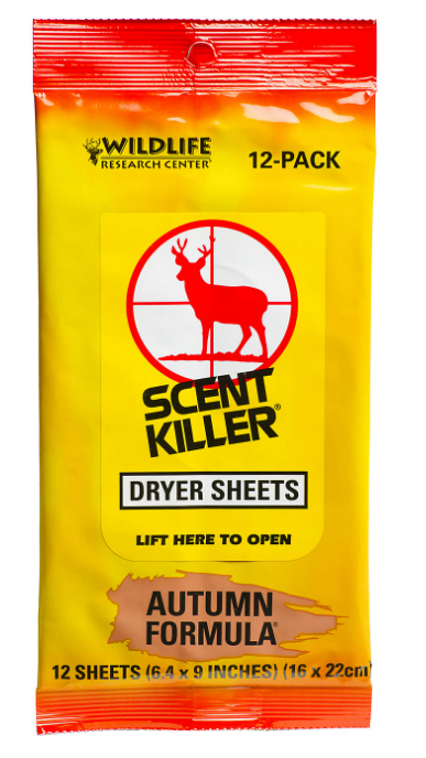 Autumn Formula Dryer Sheets by Wildlife Research Center