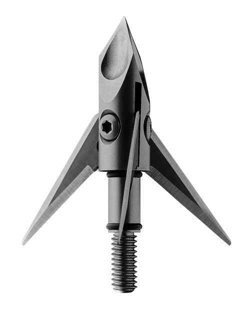 125gr Crossbow Hydroshock-X Pivoting 3 Blade Broadhead by Ramcat