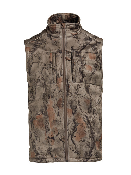 Mid-Weight Camo Layering Hunting Vest by Natural Gear