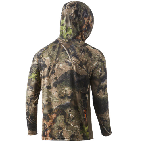 Pursuit Camo Hoodie By Nomad Droptine - Back