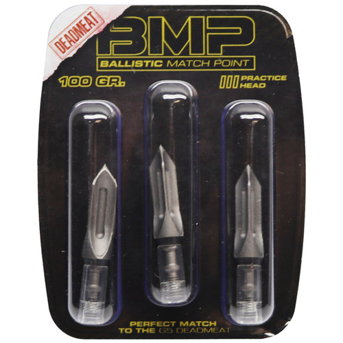 100gr Deadmeat V2 BMP Practice Head 3 Pack by G5 Outdoors