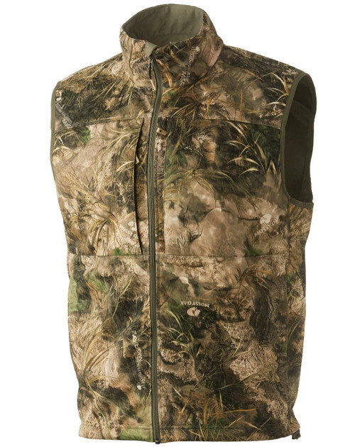 Barrier NXT Camo Vest by Nomad in mossy oak migrate front