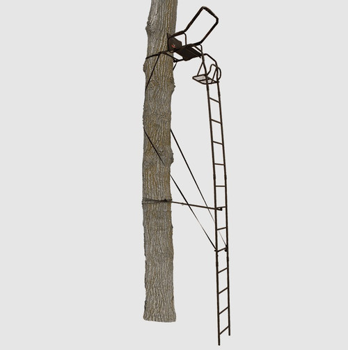 The Warrior DXT 17 Foot 1 Man Ladder Stand by Big Game