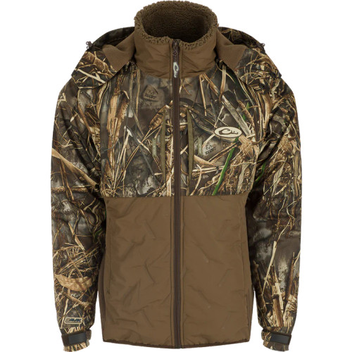 Youth LST Guardian Flex Double Down Eqwader Full Zip Jacket with Hood by Drake max7