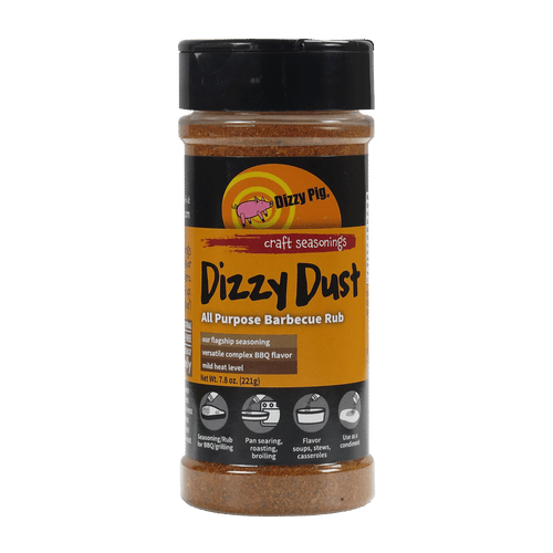 Dizzy Dust All-Purpose BBQ Seasoning 8oz Shaker by Dizzy Pig