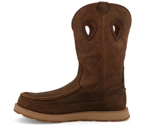 11" Work Pull On Wedge Boot by Twisted X
