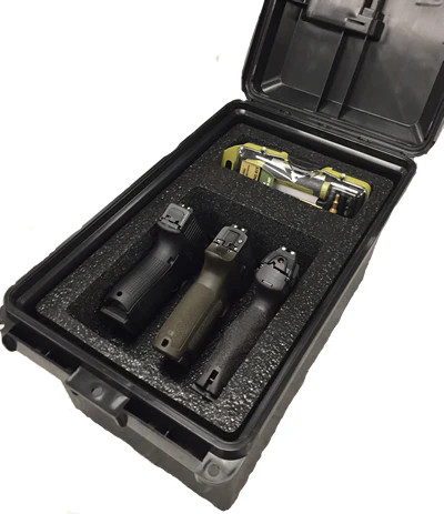 Tactical 3 Pistol Case Grey by MTM