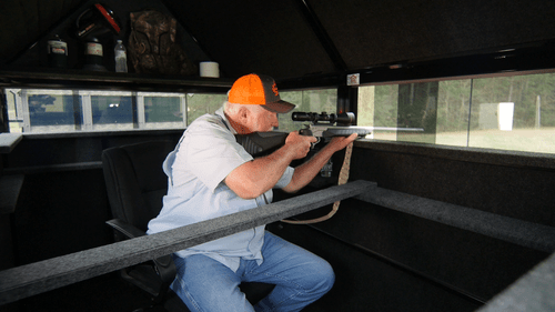 5' x 6' Extreme Guide Series Hunting Blind with Horizontal Slider Windows by Antler Shed
