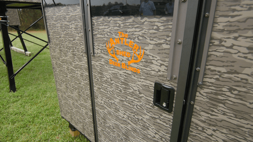 5' x 8' Extreme Guide Series Hunting Blind with Horizontal Slider Windows by Antler Shed