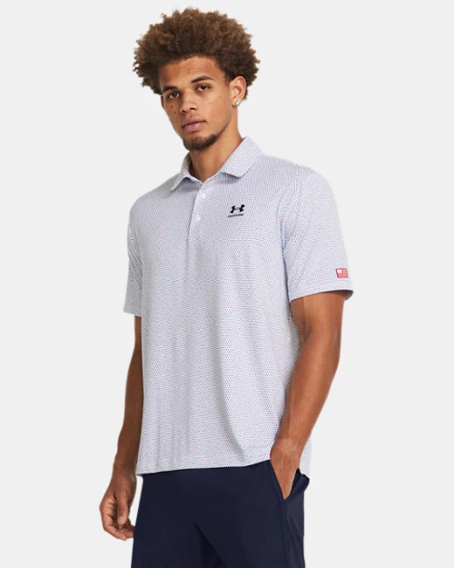 Under Armour Playoff 3.0 Freedom Print Polo UA 1383979