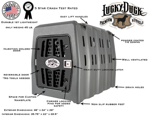 Large Lucky Kennel by Lucky Duck