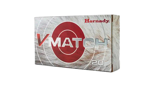 Hornady V-Match .22 ARC 62gr ELD-VT Rifle Ammunition