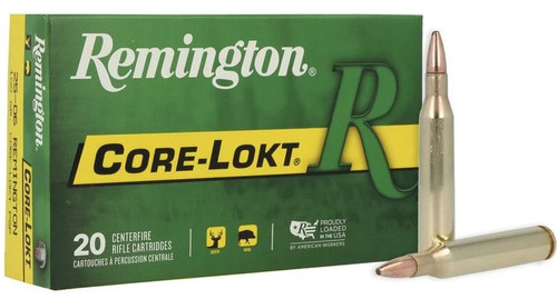 Remington 100gr 25-06 Remington Core-Lokt Rifle Ammunition