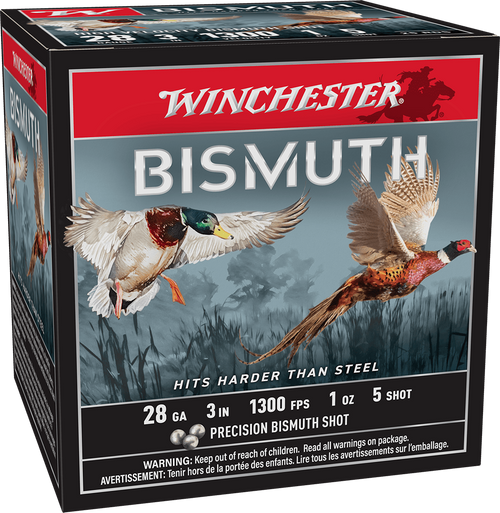 Winchester 28 Gauge 3" 1oz #5 Bismuth Shotgun Ammunition