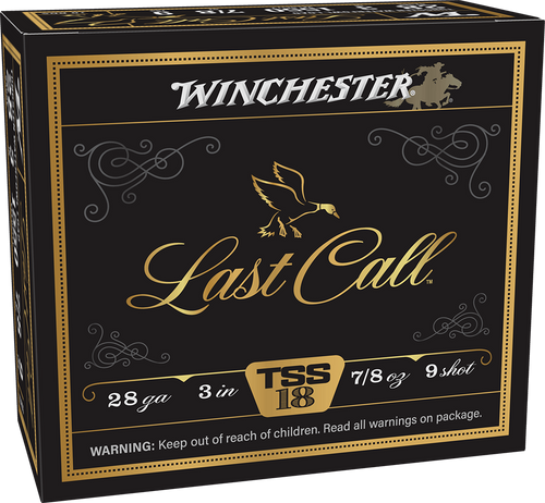 Winchester 28ga 3" 7/8oz #9 TSS 18 Last Call Shotgun Ammunition