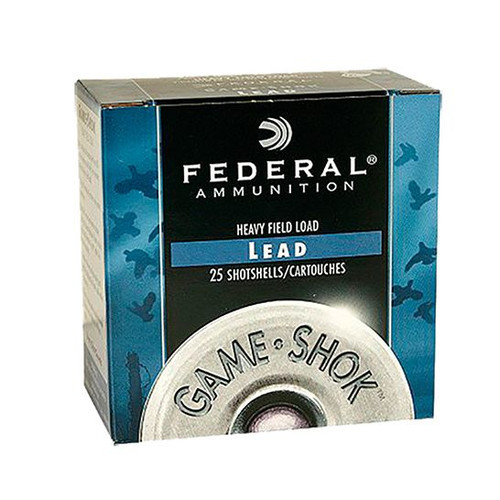 Federal 410ga 2-1/2" Heavy Game Shot MAX 1/2oz #6 Lead Shotgun Shells