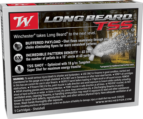 Winchester 20ga 3" 1-9/16oz #9 Long Beard TSS Shotgun Ammunition