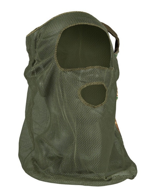 Primos OD Green 3/4 Mesh Face Mask – Breathable Camo Hunting Mask for Waterfowl, Turkey, and Predator Hunting